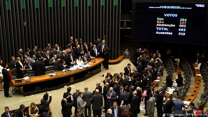 Votação da denúncia contra Temer