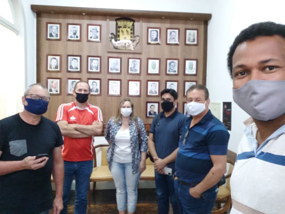 Presidente do Sintriasa esteve presente em reunião nesta manhã com o prefeito Jacques Barbosa