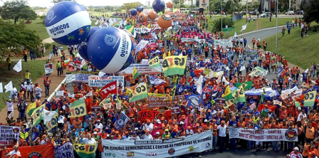 OCUPA BRASÍLIA REUNIU MAIS DE 150 MIL PESSOAS NA CAPITAL FEDERAL