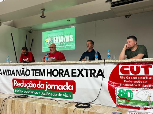 Lançamento da campanha salarial unificada 2025 tem como tema principal a luta pelo fim da escala 6x1