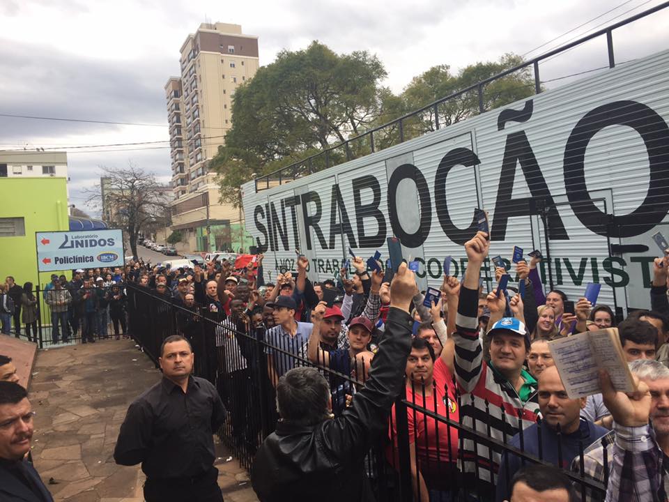 Trabalhadores da Categoria em Passo Fundo