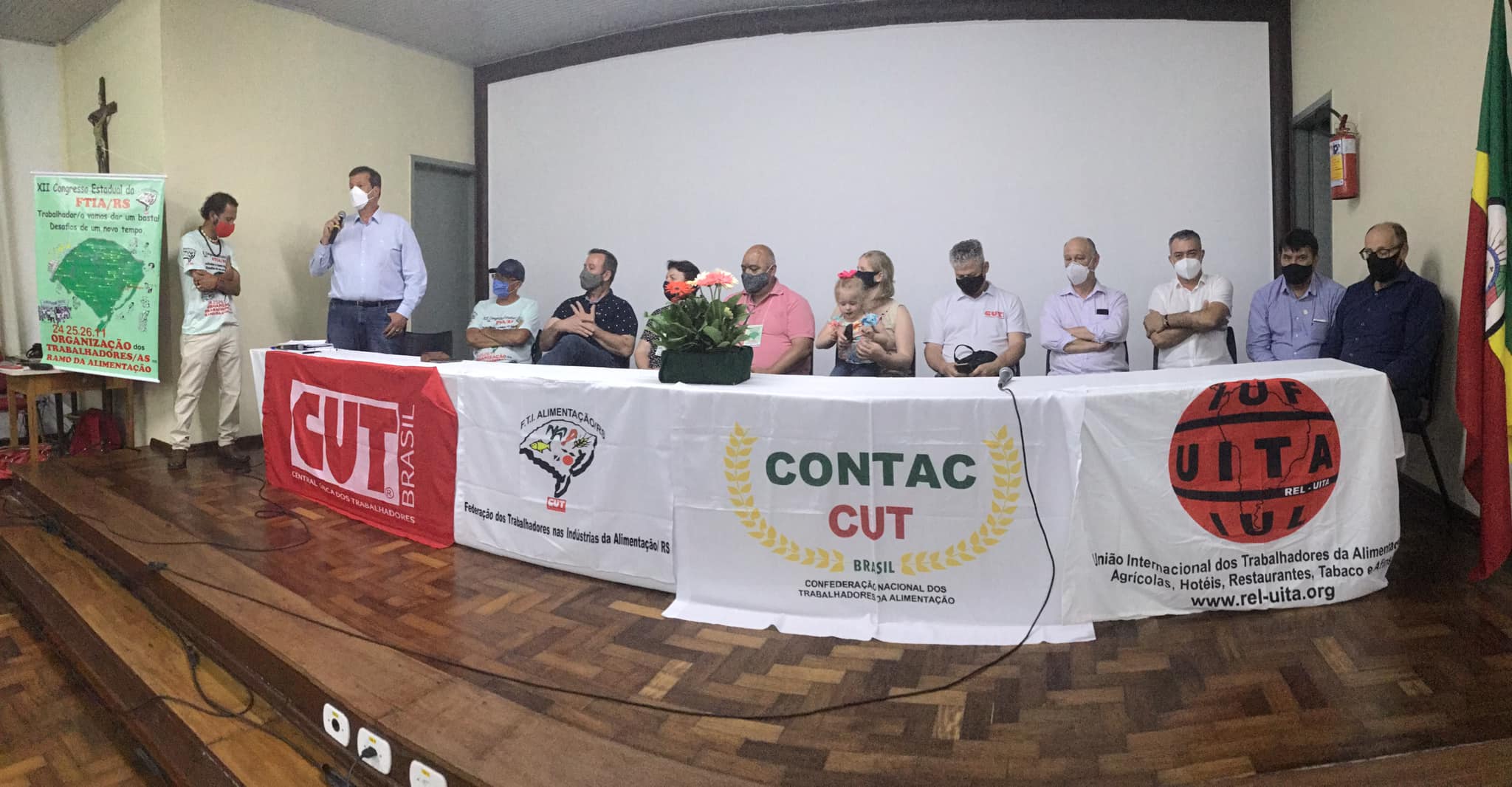 Sintriasa participa de XII Congresso da FTIA/RS com o tema “Trabalhador/a vamos dar um basta! Desafios de um novo tempo”.